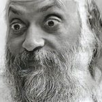 Osho wide-eyed