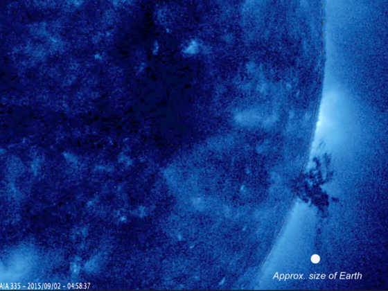 Tornado on Sun