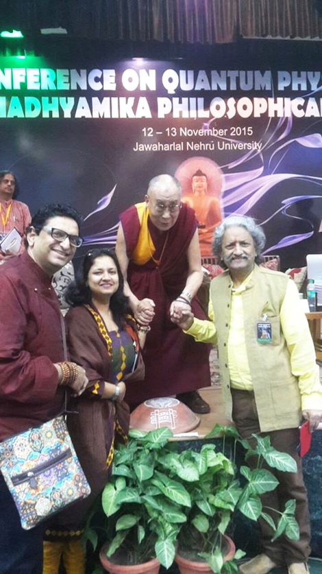 Dalai Lama and Kul Bhushan