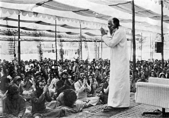 Osho discourse leaving