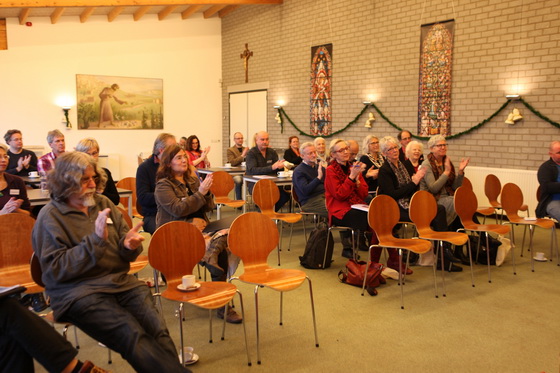 Applause from the audience