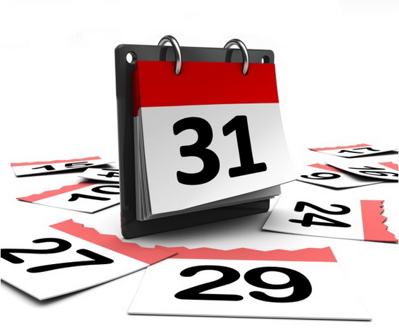 Calendar 31st
