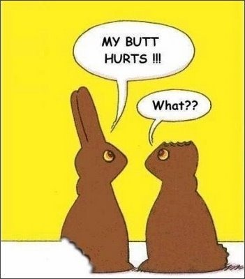my butt hurts