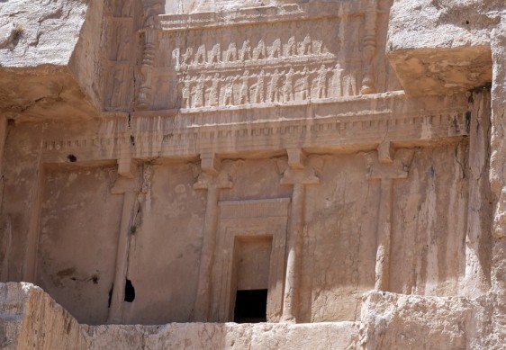 The second tomb, probably from Artaxerxes I