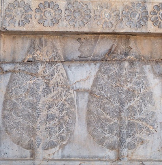 Very detailed design of trees