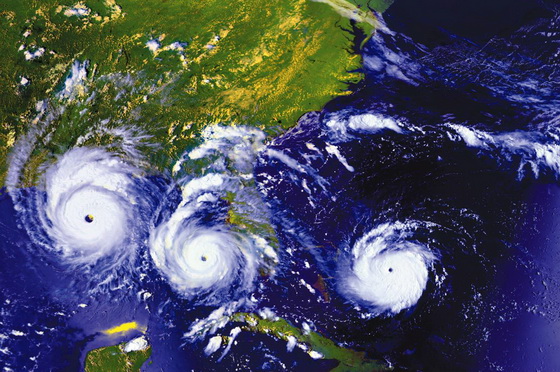 3 hurricanes