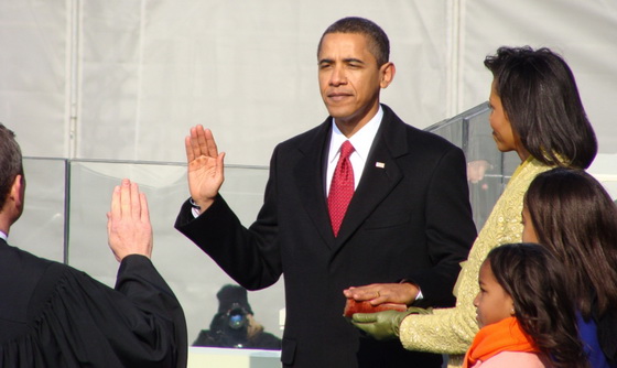 Obama swearing in