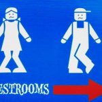 Sign restrooms
