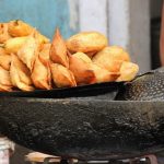 Samosas ready to eat