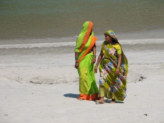 Ladies out for a stroll