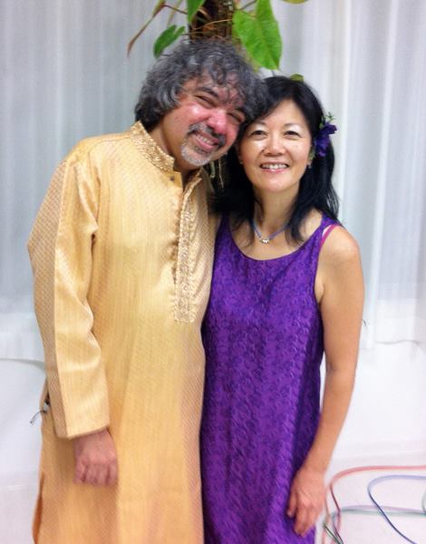 Prabhu with Deva Yoko
