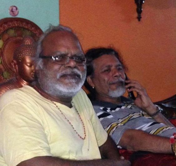 with-best-friend-rajendra-and-buddha
