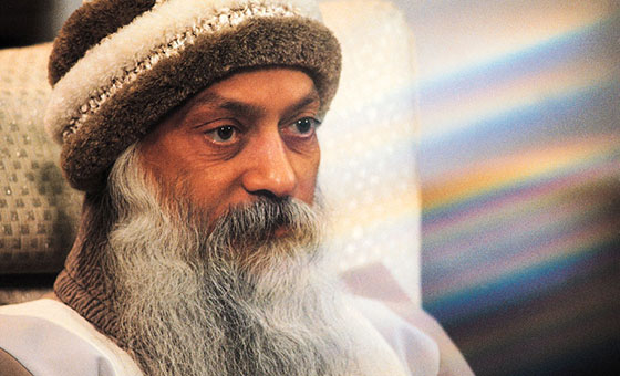 Osho in Rajneesh Mandir