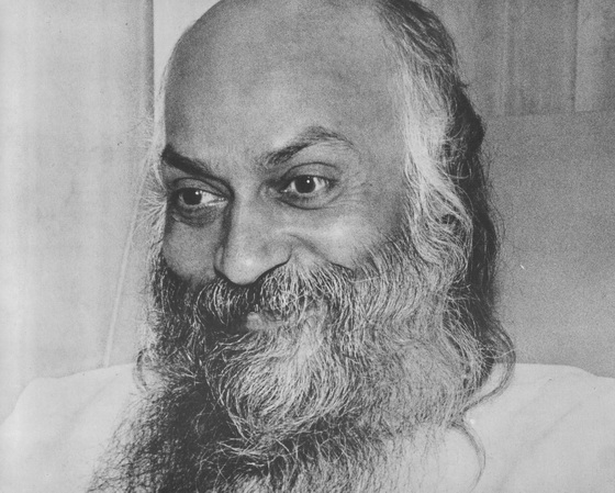 Osho smiling