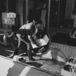 Bhagawati loading at Magdalena, Rajneeshpuram