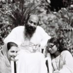 Osho with disciples