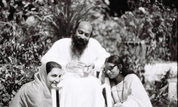 Osho with disciples