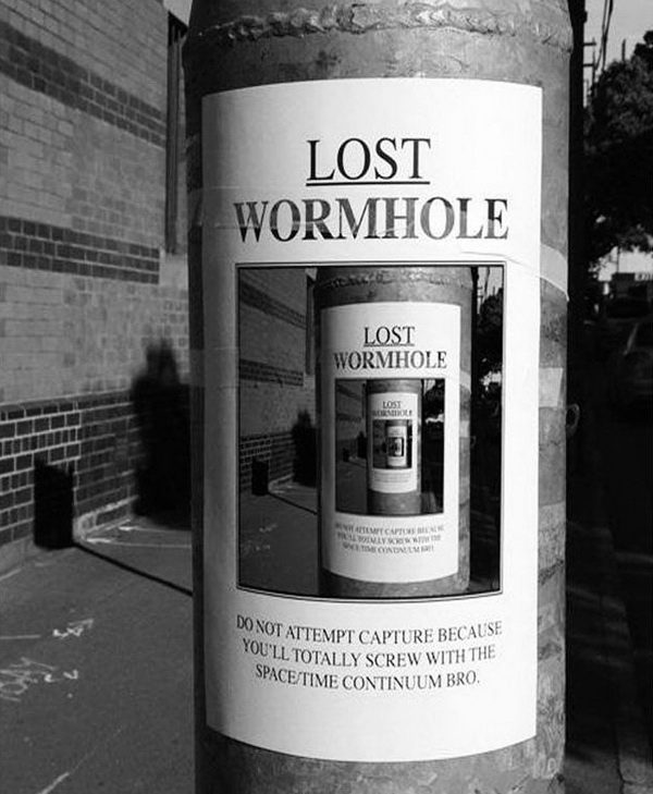Lost Wormhole