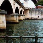 River Seine with Eiffel Tower - Pinterest