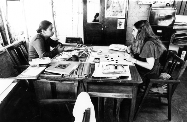 With Vandana in the Press Office