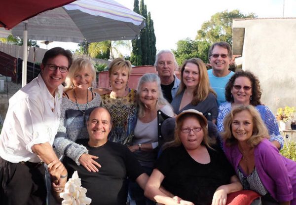 At one of the many gatherings at Nisha's, February 2016, San Diego