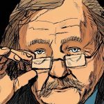 Peter Sloterdijk drawing Feat