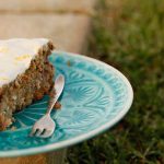 strawberry-rhubarb cake
