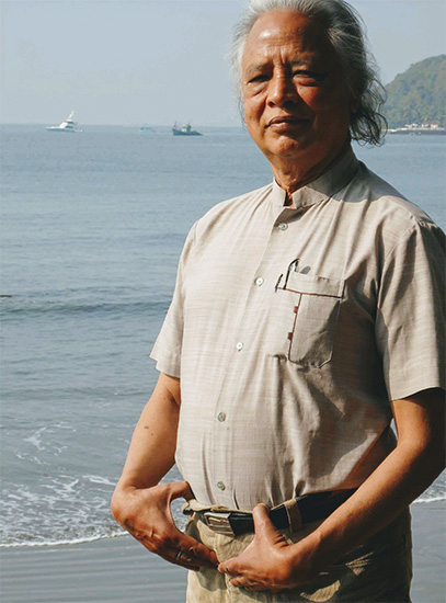 Arhat at the sea