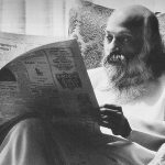Osho reading Hindi paper Feat