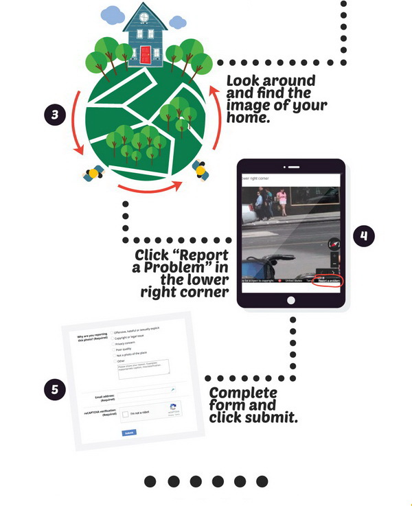 How to hide your house from Google street maps [Infographic] Osho News