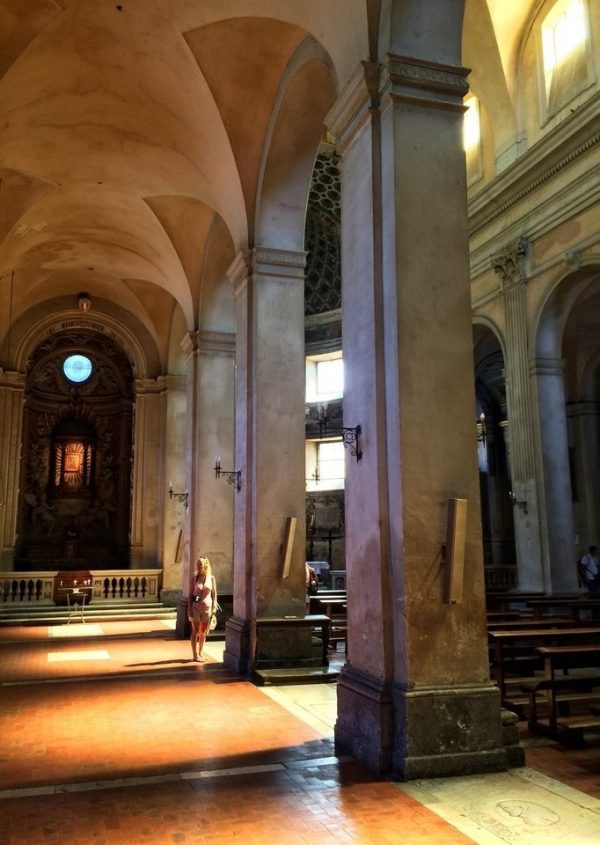 Inside S. Maria della Consolazione