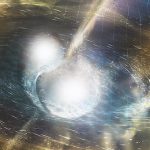 Gamma Ray burst illustration