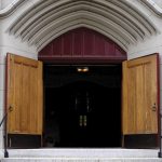 Open church door