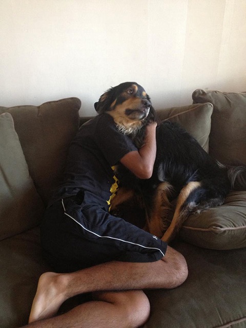 beloved dog