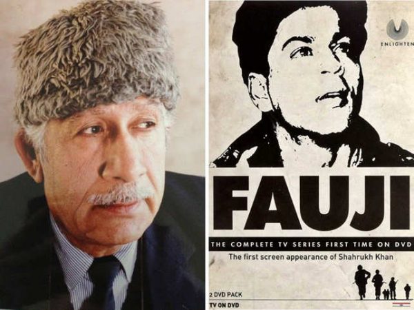 045 colonel-raj-kapoor-and-fauji-poster-featuring-shah-rukh-khan-r