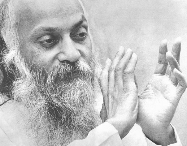 Osho in darshan
