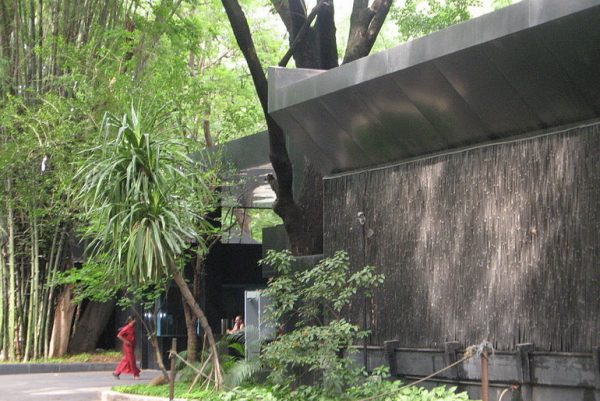 Resort entrance