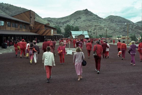 Walking in Rajneeshpuram