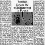 Article by Bernard Levin