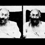 Osho giving darshan