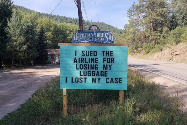 I sued the airline