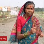 Running to save her husband