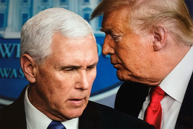 Pence and Trump
