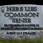 RIP Common Sense
