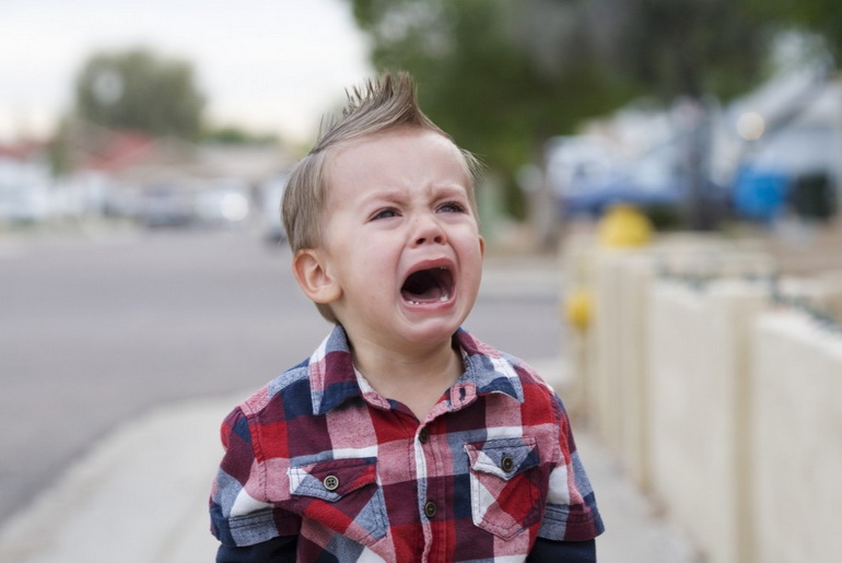 Crying kid