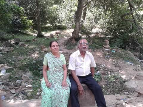 Mohan with Vimla cr Prakasham Bharti