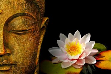Buddha and lotus