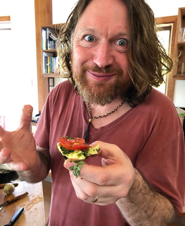 Joby loves his food!