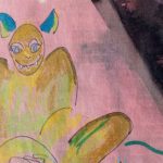 Monster enjoying far horizon