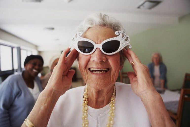 Elderly woman